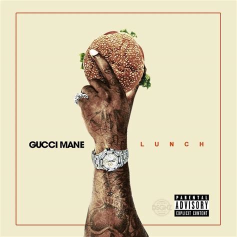 i keep it gucci gucci i eat that lunch|Gucci mane three meals.